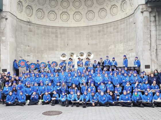 CNS Marching band Macy parade